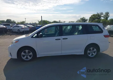 2018 Toyota Sienna L 7 Passenger from USA, damaged, VIN 5TDZZ3DC2JS939328